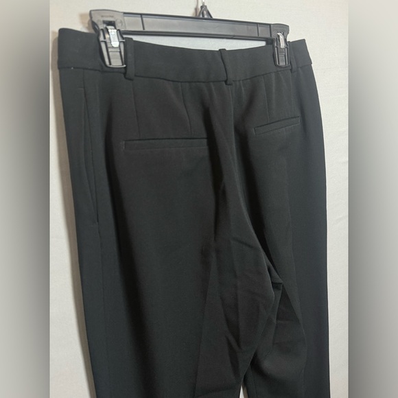 M.M.LaFleur Saxon Straight-Leg Trousers, Size 6 (Black) - Picture 7 of 11